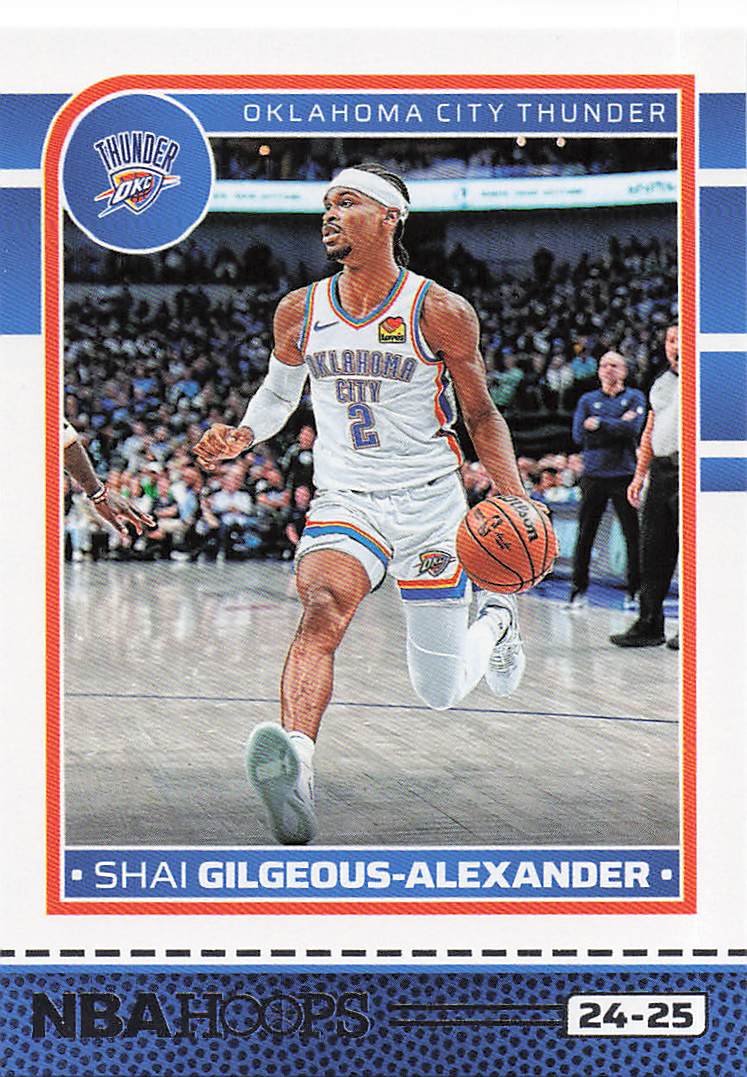 2024-25 Hoops Basketball Shai Gilgeous-Alexander #126