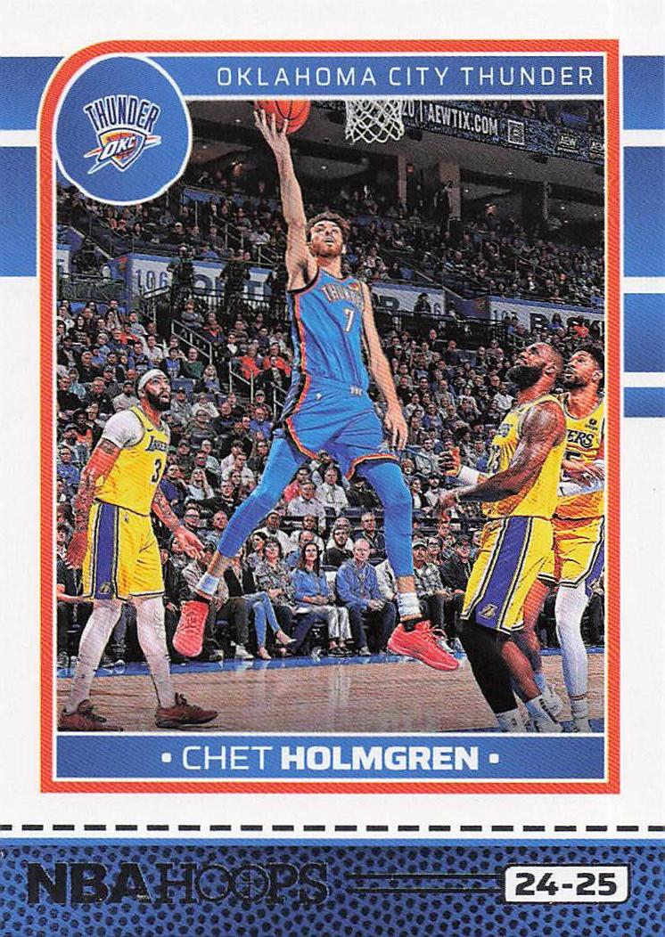 2024-25 Hoops Basketball Chet Holmgren #175