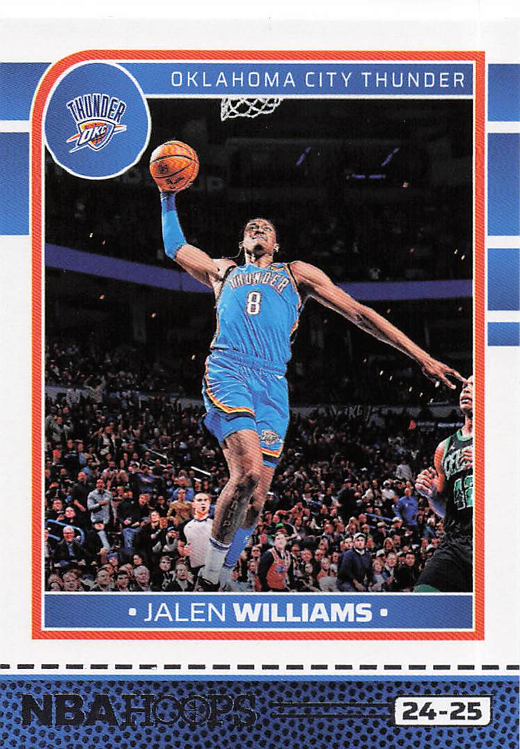 2024-25 Hoops Basketball Jalen Williams #201