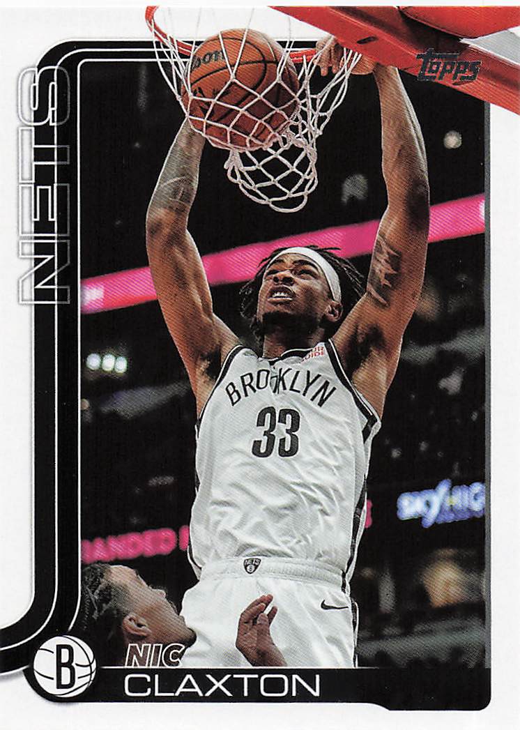 2025-26 Topps Basketball Nic Claxton #10