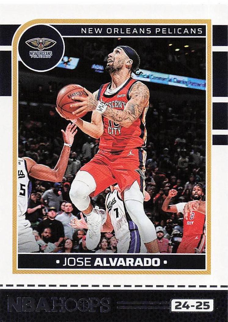 2024-25 Hoops Basketball Jose Alvarado #102