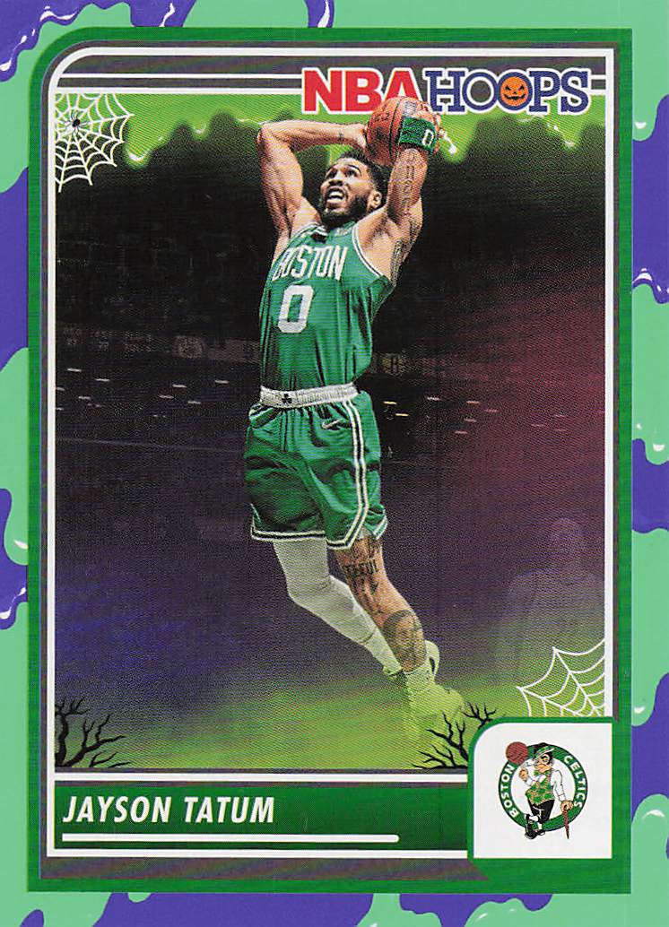 2023-24 Hoops Haunted Hoops Basketball Slime Jayson Tatum #265