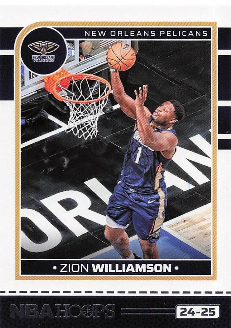 2024-25 Hoops Basketball Zion Williamson #34