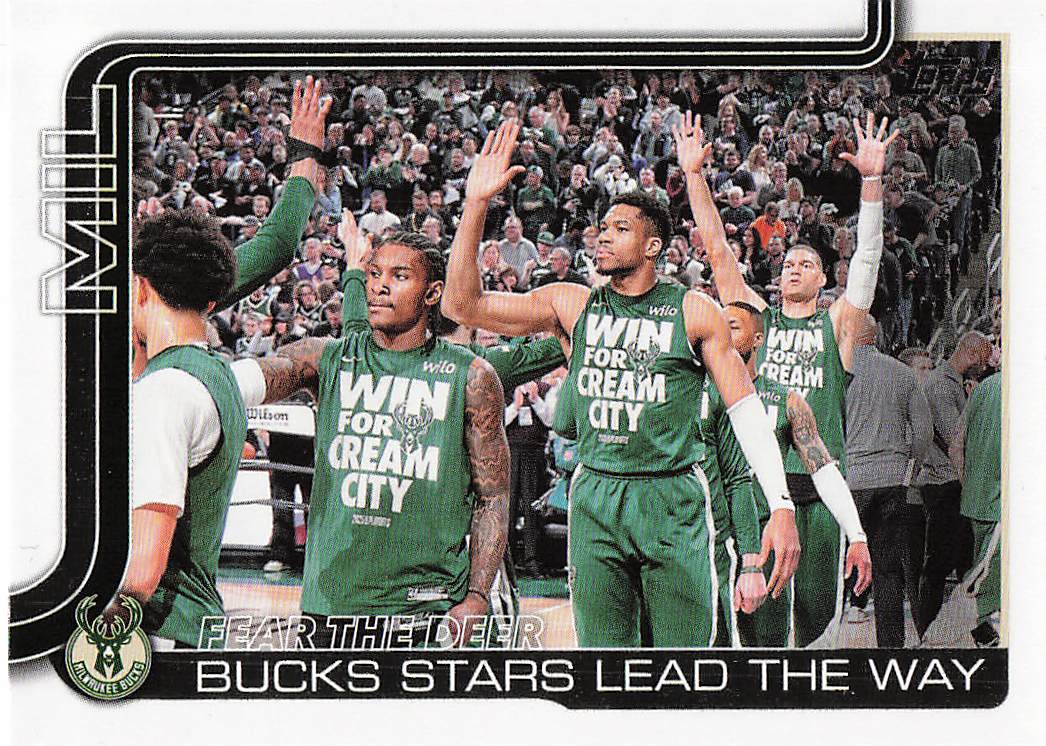 2025-26 Topps Basketball Fear the Deer: Bucks Stars Lead the Way #281