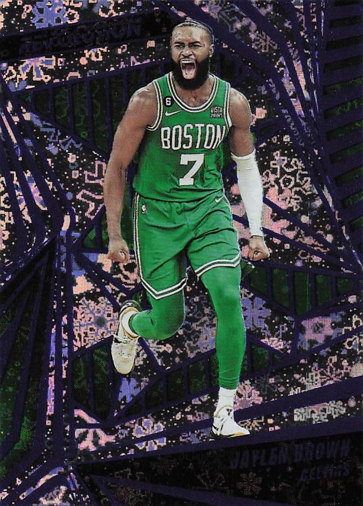 2023-24 Panini Revolution Basketball Winter Jaylen Brown #72
