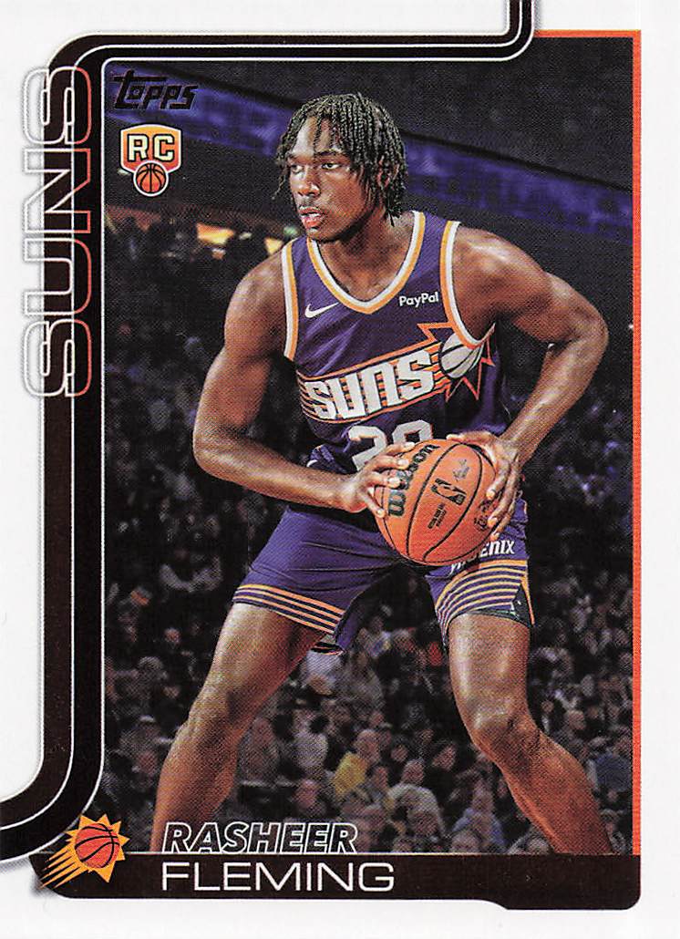 2025-26 Topps Basketball Rasheer Fleming #231 RC