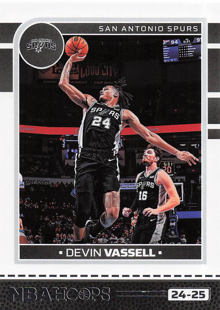 2024-25 Hoops Basketball Devin Vassell #195