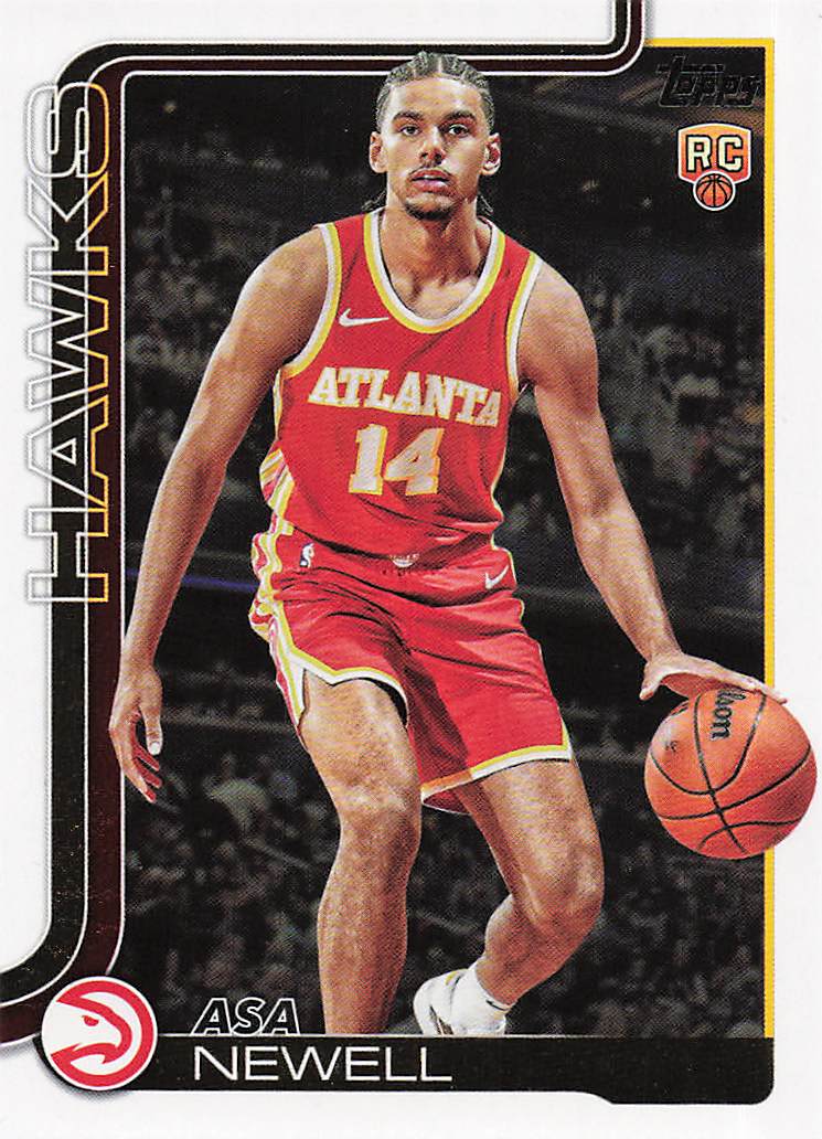 2025-26 Topps Basketball Asa Newell #223 RC