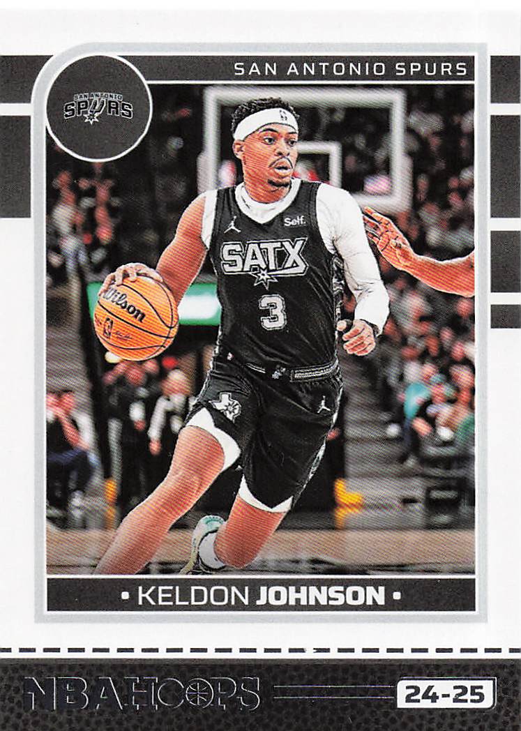 2024-25 Hoops Basketball Keldon Johnson #140