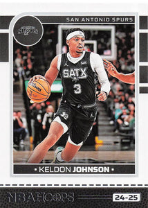2024-25 Hoops Basketball Keldon Johnson #140