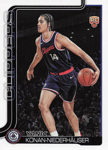 2025-26 Topps Basketball Yanic Konan-Niederhäuser #230 RC