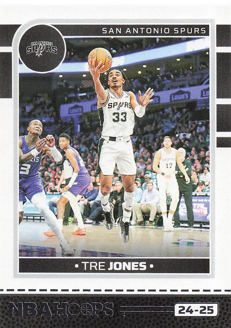 2024-25 Hoops Basketball Tre Jones #83