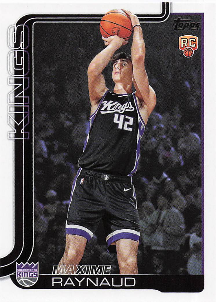 2025-26 Topps Basketball Maxime Raynaud #243 RC