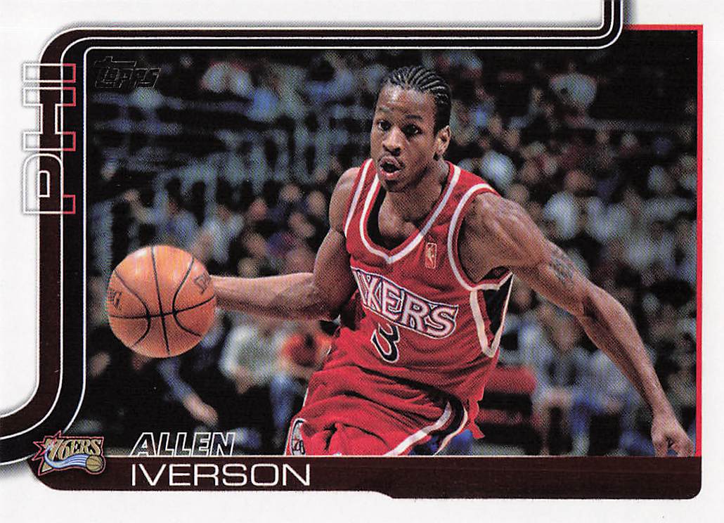 2025-26 Topps Basketball Allen Iverson #253