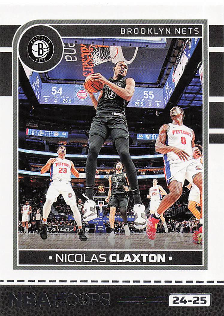 2024-25 Hoops Basketball Nicolas Claxton #46