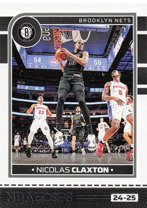 2024-25 Hoops Basketball Nicolas Claxton #46