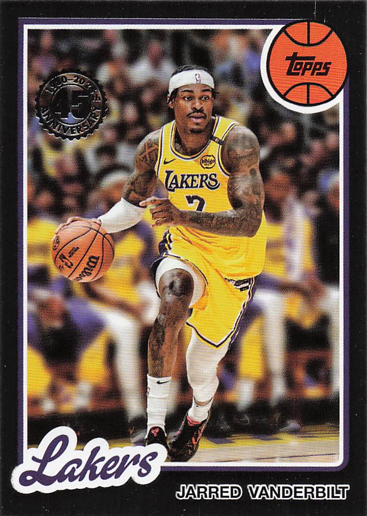 2025-26 Topps Basketball 1980-81 Topps Basketball Jarred Vanderbilt #80BK-50