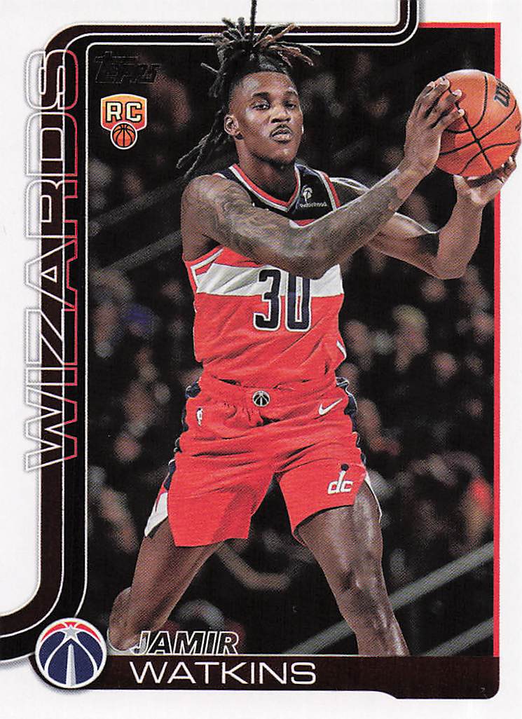 2025-26 Topps Basketball Jamir Watkins #244 RC