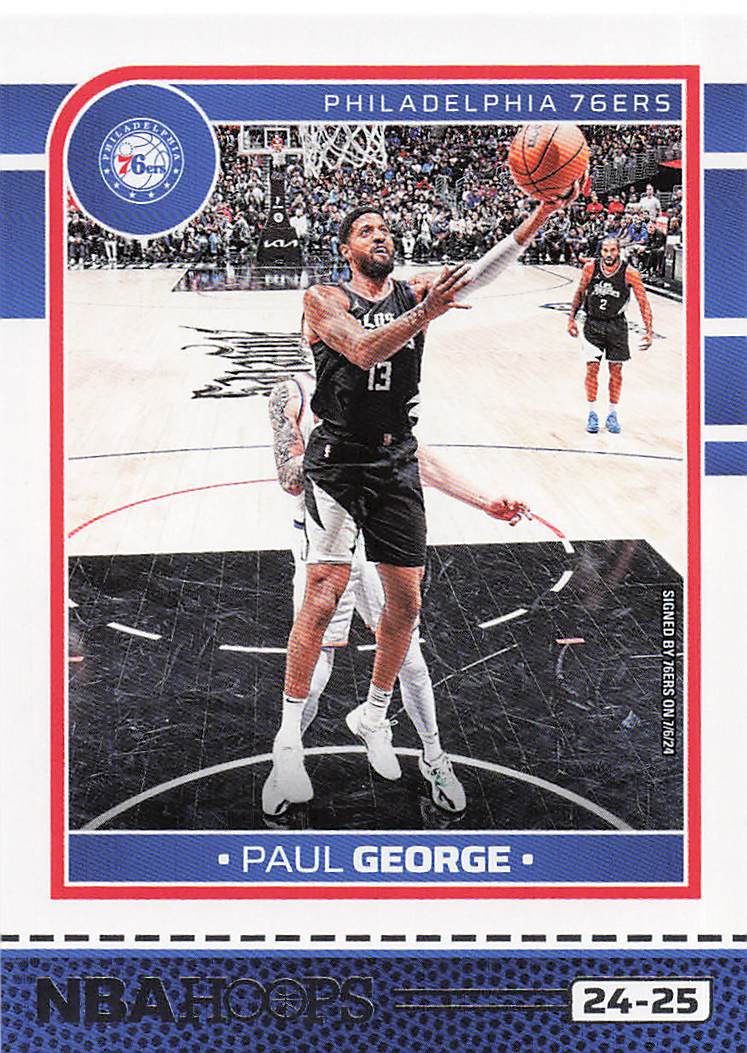 2024-25 Hoops Basketball Paul George #81