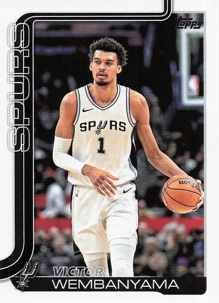 2025-26 Topps Basketball Victor Wembanyama #195
