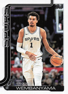 2025-26 Topps Basketball Victor Wembanyama #195