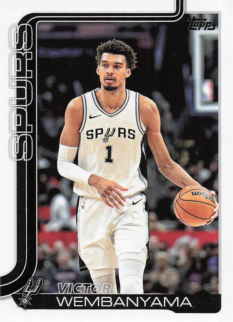 2025-26 Topps Basketball Victor Wembanyama #195
