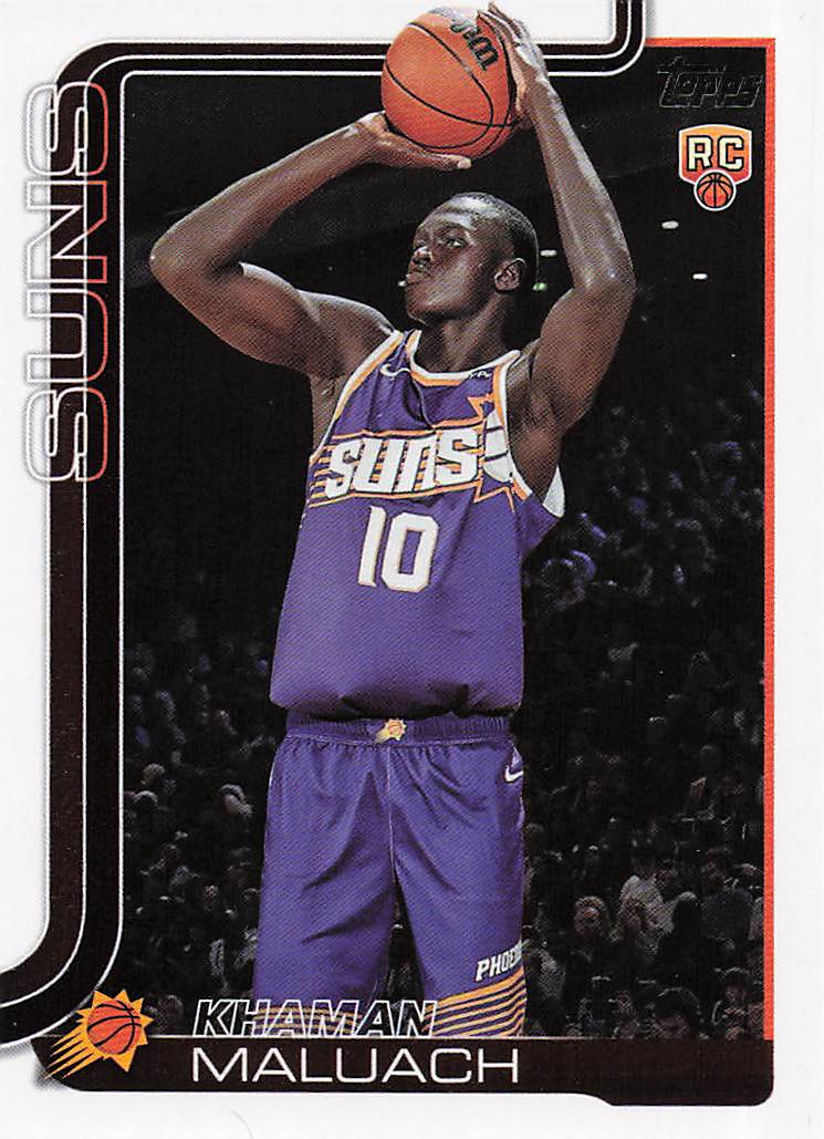 2025-26 Topps Basketball Khaman Maluach #210 RC
