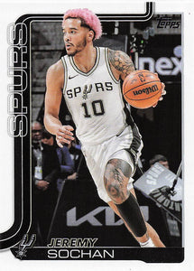 2025-26 Topps Basketball Jeremy Sochan #199