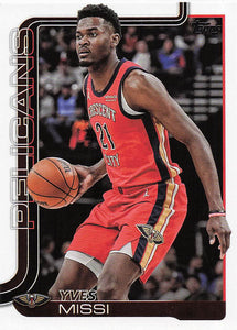 2025-26 Topps Basketball Yves Missi #191
