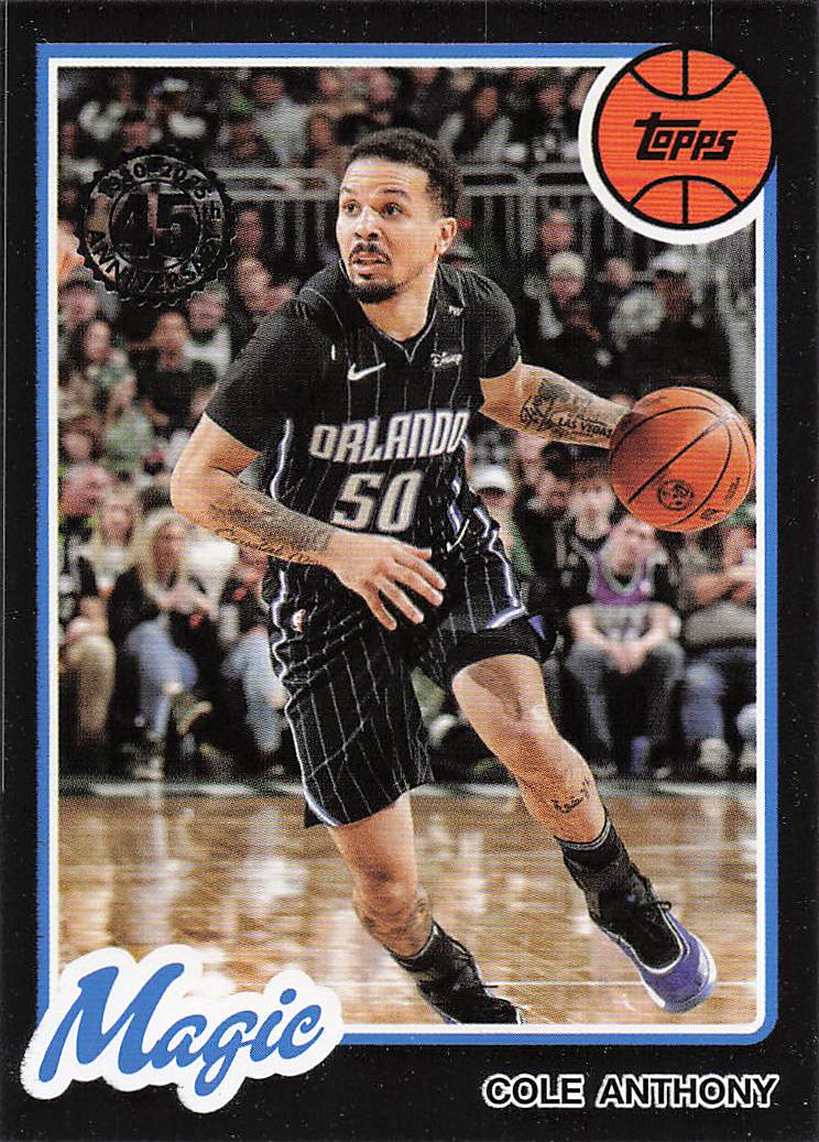 2025-26 Topps Basketball 1980-81 Topps Basketball Cole Anthony #80BK-26