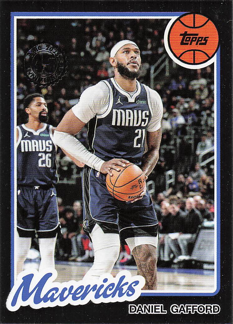 2025-26 Topps Basketball 1980-81 Topps Basketball Daniel Gafford #80BK-10