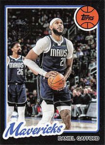 2025-26 Topps Basketball 1980-81 Topps Basketball Daniel Gafford #80BK-10