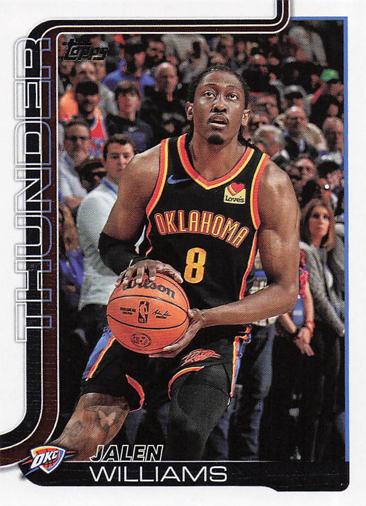 2025-26 Topps Basketball Jalen Williams #116