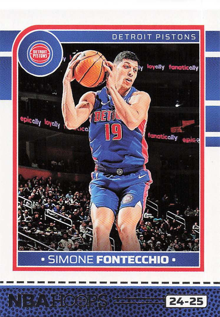 2024-25 Hoops Basketball Simone Fontecchio #16
