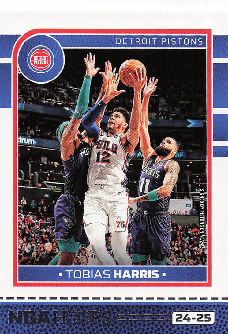 2024-25 Hoops Basketball Tobias Harris #58