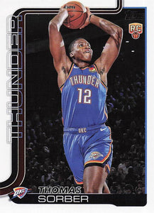 2025-26 Topps Basketball Thomas Sorber #215 RC