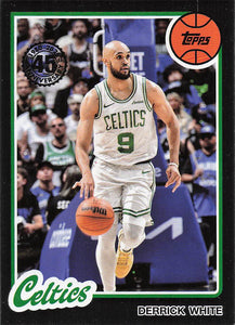 2025-26 Topps Basketball 1980-81 Topps Basketball Derrick White #80BK-43