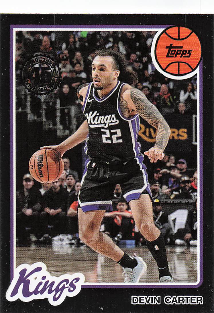 2025-26 Topps Basketball 1980-81 Topps Basketball Devin Carter #80BK-31