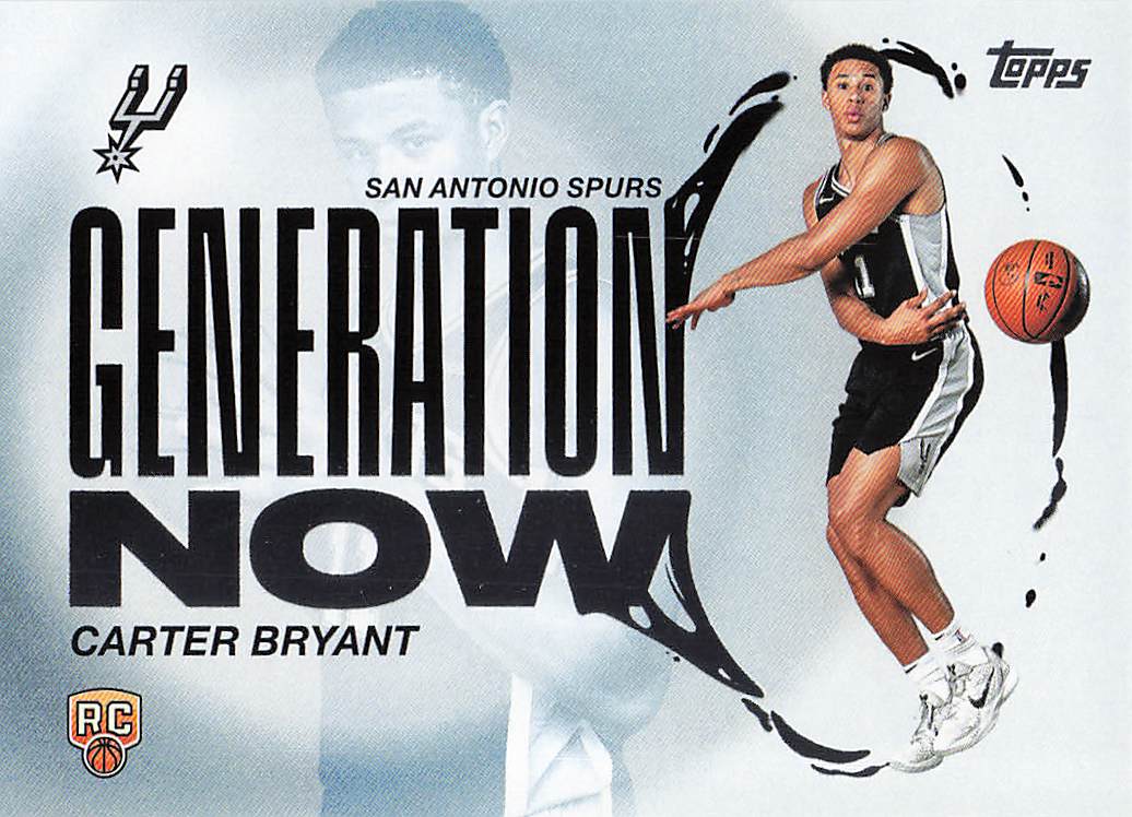 2025-26 Topps Basketball Generation Now Carter Bryant #GN-14