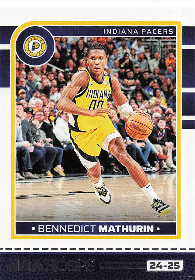 2024-25 Hoops Basketball Bennedict Mathurin #56
