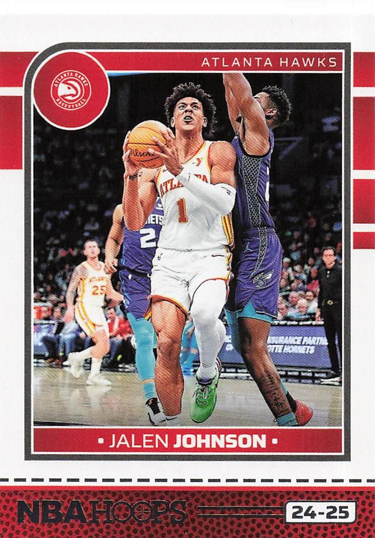 2024-25 Hoops Basketball Jalen Johnson #205