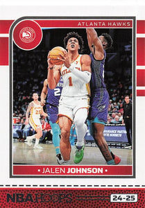 2024-25 Hoops Basketball Jalen Johnson #205