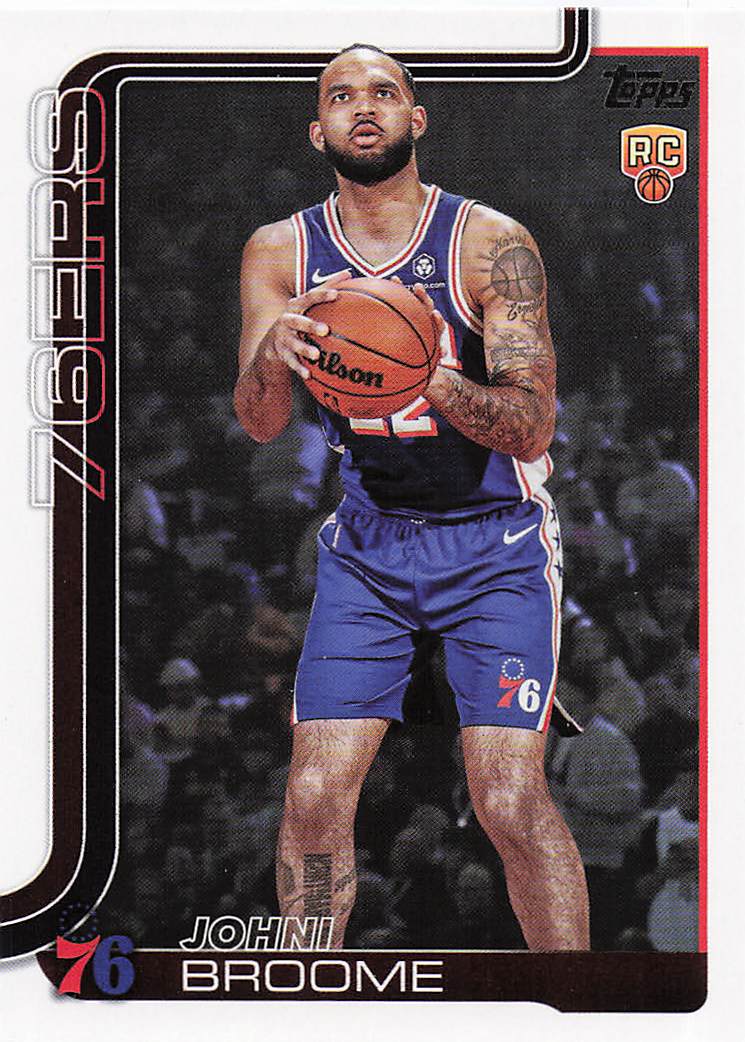2025-26 Topps Basketball Johni Broome #235 RC