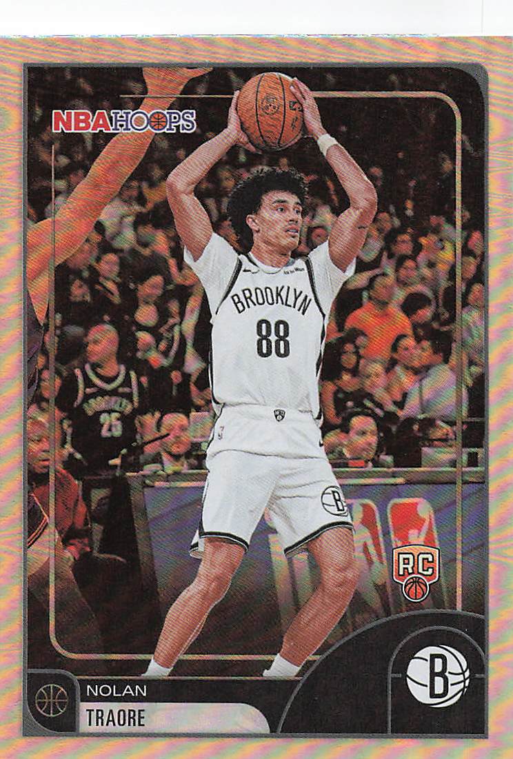 2025-26 Hoops Basketball Nolan Traore #133 RC