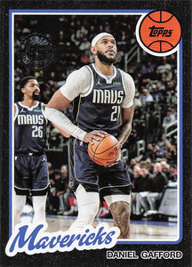 2025-26 Topps Basketball 1980-81 Topps Basketball Daniel Gafford #80BK-10