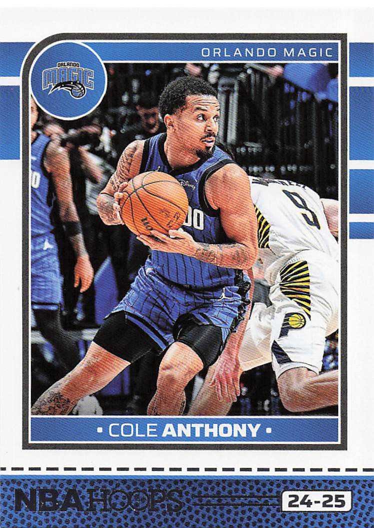 2024-25 Hoops Basketball Cole Anthony #178