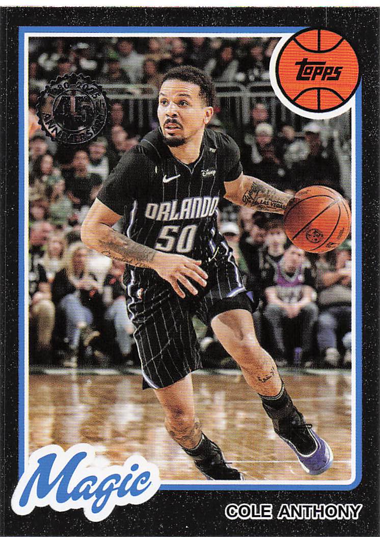 2025-26 Topps Basketball 1980-81 Topps Basketball Cole Anthony #80BK-26
