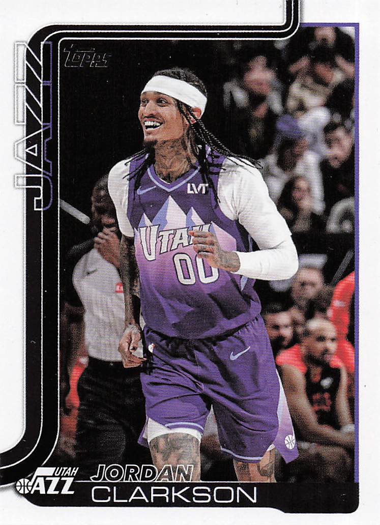 2025-26 Topps Basketball Jordan Clarkson #132