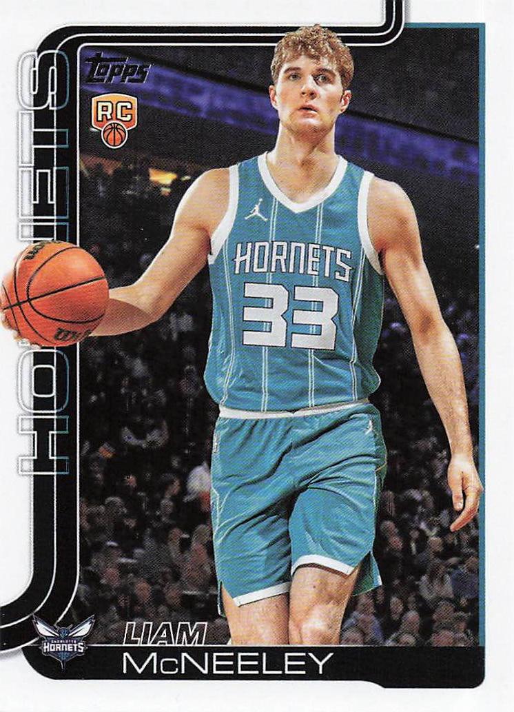 2025-26 Topps Basketball Liam McNeeley #229 RC