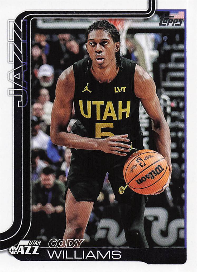 2025-26 Topps Basketball Cody Williams #130